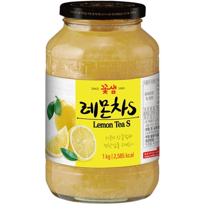 꽃샘 레몬차S, 1개, 2kg