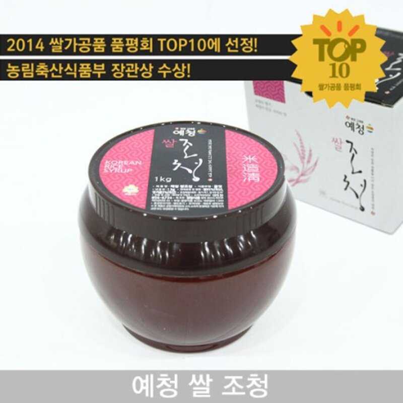 예청 옛방식 그대로 만든 도라지 생강 쌀 조청, 1kg, 1개