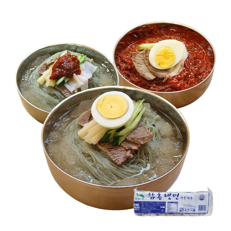 선비찬 옥천냉면 옥천함흥냉면사리2Kg X 2봉(20인분/사리면2KgX2봉+육수2봉), 2kg, 2개