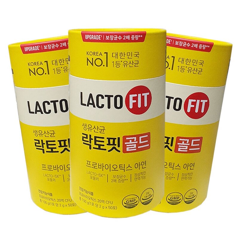 종근당건강 락토핏 생유산균 골드, 300g, 1세트