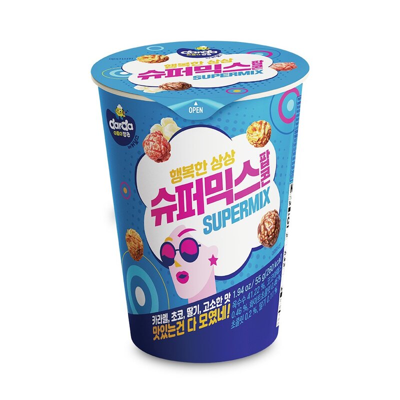 커널스 슈퍼믹스 팝콘 55g 1BOX (24개입), 24개