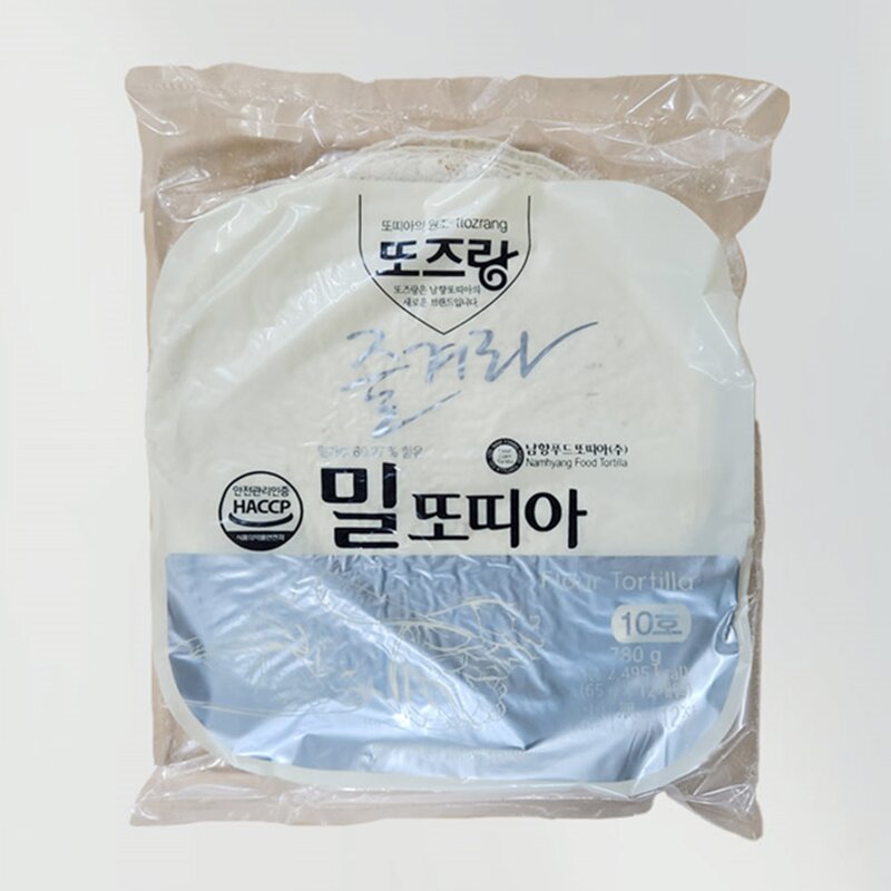 [461] 남향 또즈랑 밀또띠아 10호, 780g, 1개