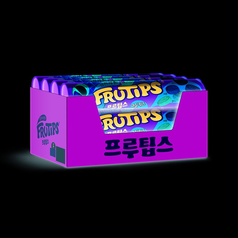 프루팁스 오리지널 츄잉젤리, 70g, 6개