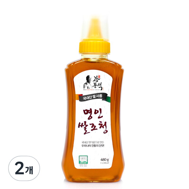 강봉석 명인 쌀조청, 480g, 1개