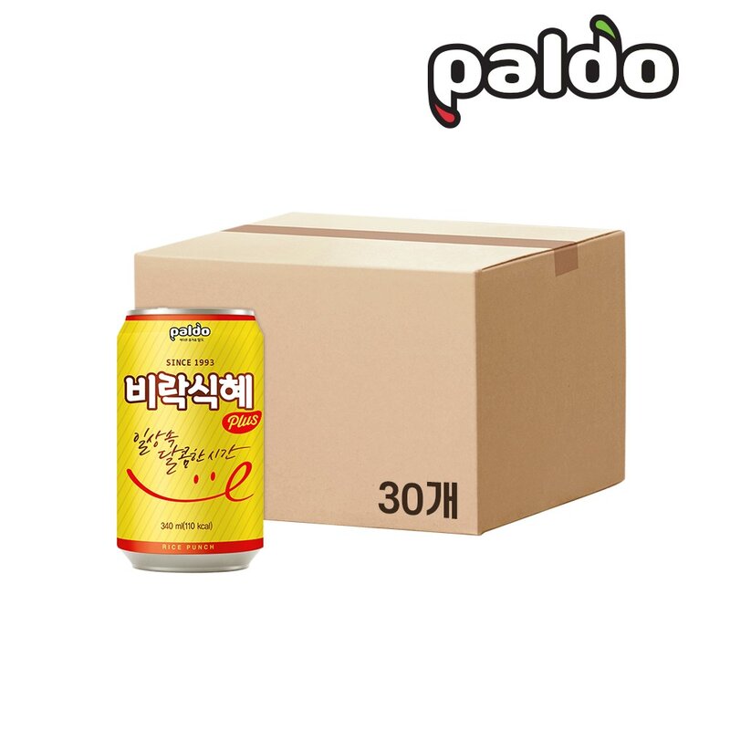 팔도 밥알없는 비락 식혜, 175ml, 30개