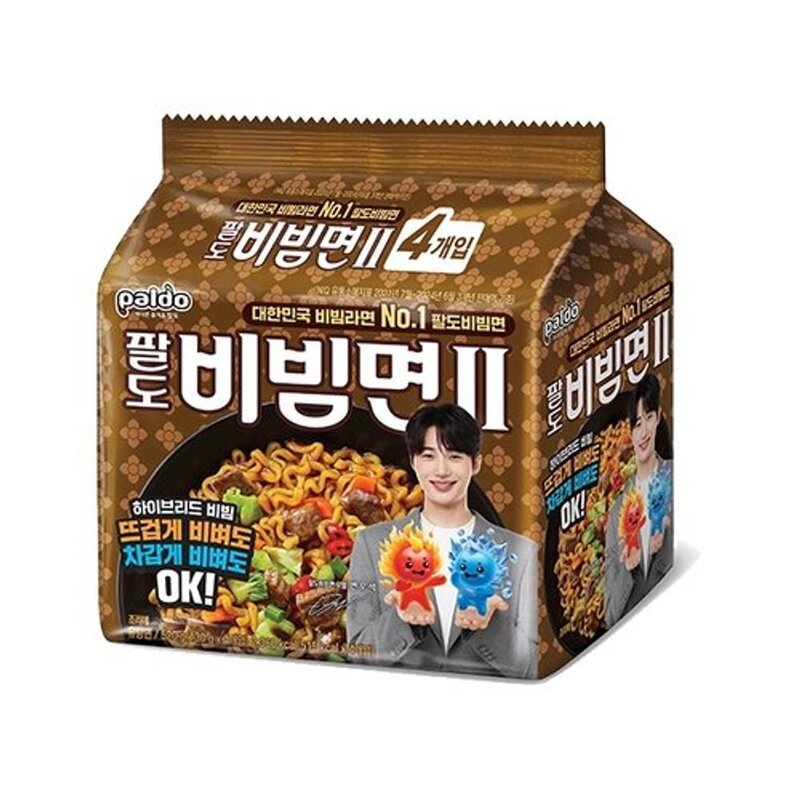 팔도 비빔면2 투 130g 16봉, 16개