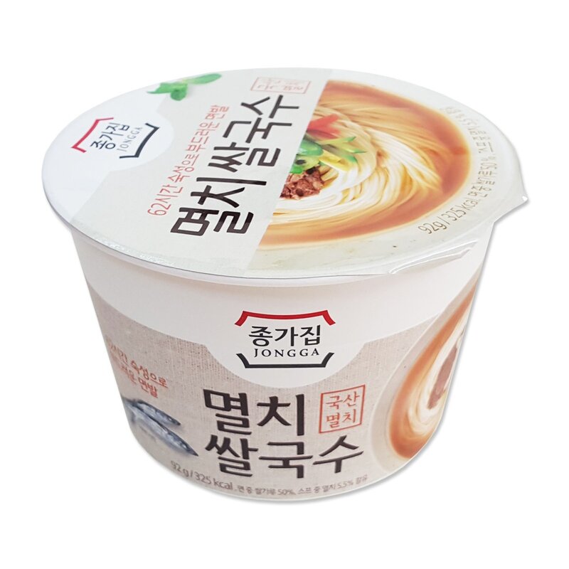 종가집멸치쌀국수, 92g, 6개