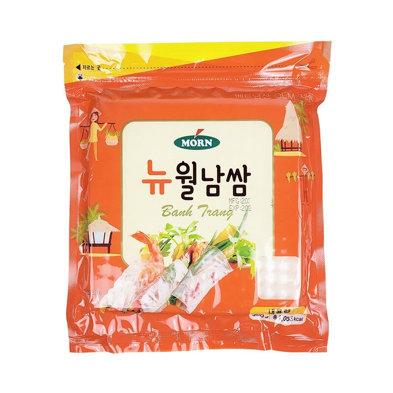 MORN 뉴 월남쌈 라이스페이퍼 사각, 300g, 1개