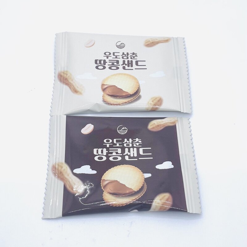 바스락 우도삼춘 제주 땅콩샌드 12p, 80g, 3개