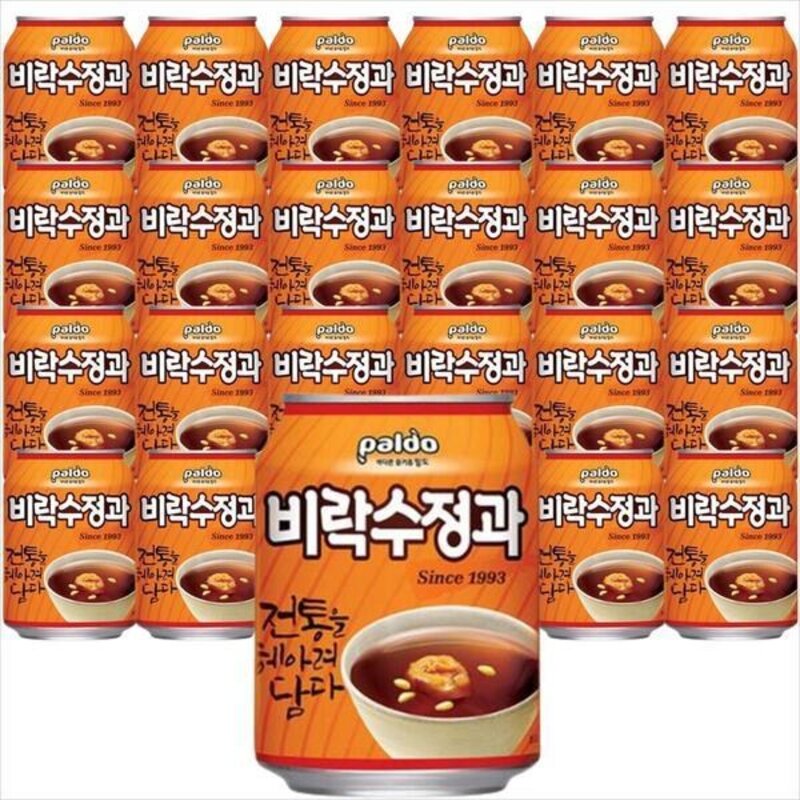 팔도 비락수정과 238mlx24캔, 238ml