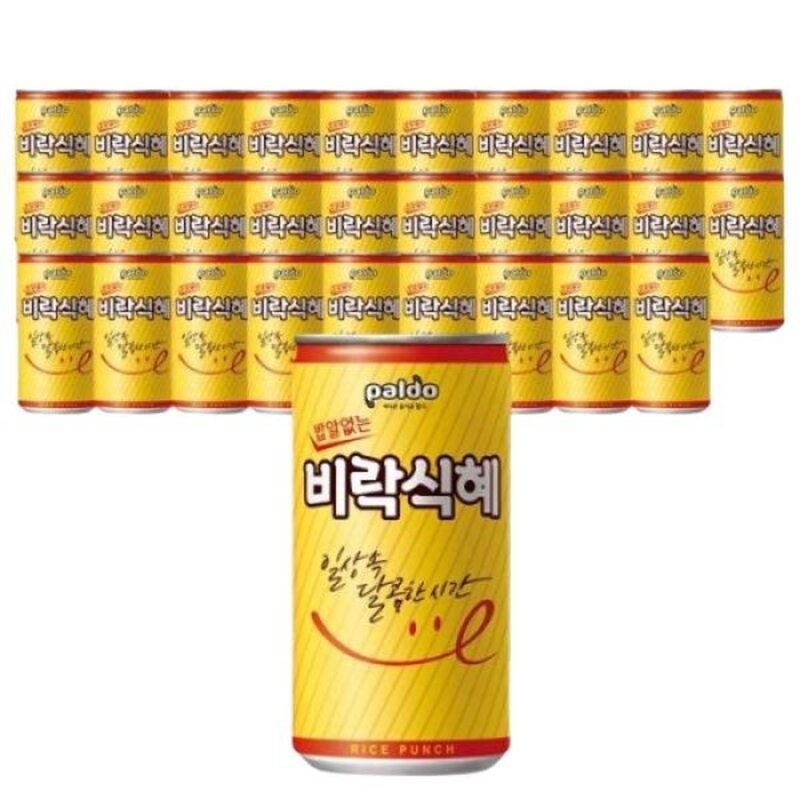 팔도 팔도 밥알없는 비락 식혜 175ml x 60캔, 60개