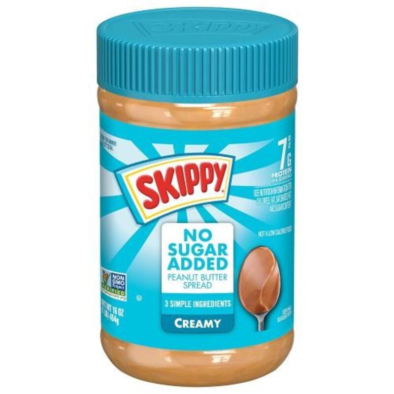 SKIPPY SKIPPY Peanut Butter Spread Creamy 16 oz (12 Pack) B08C9DYMC3