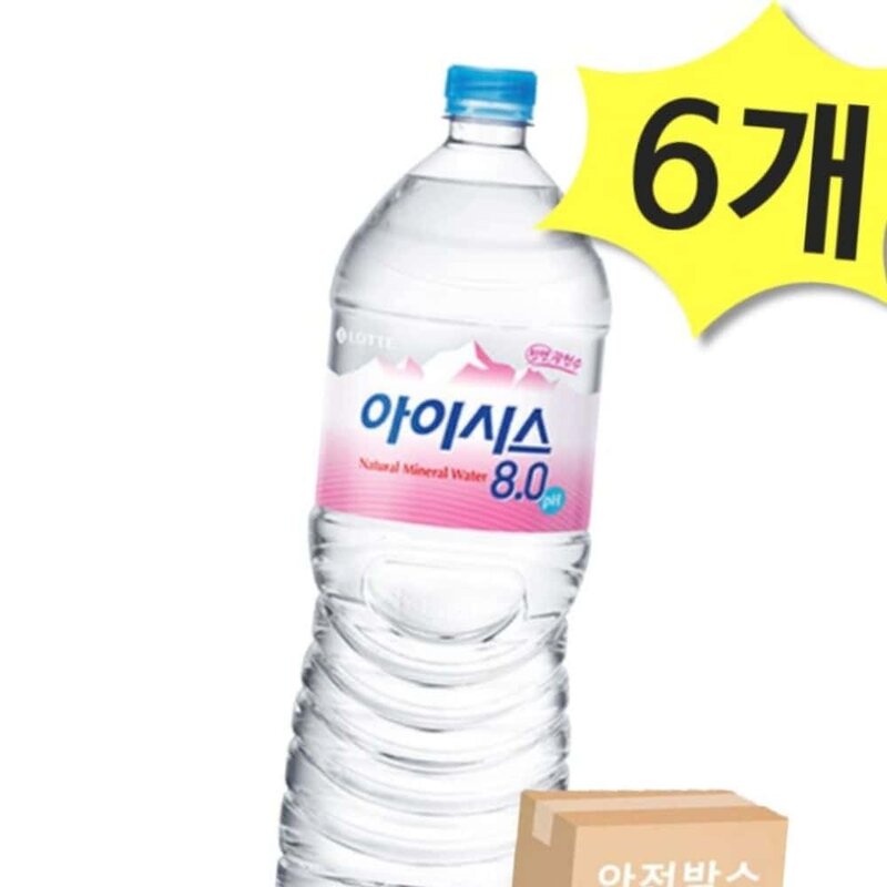 아이시스 2l 6개 안전 박스포장 몸에좋은물 신선한물 가정용 가정생수, 상세페이지 참조