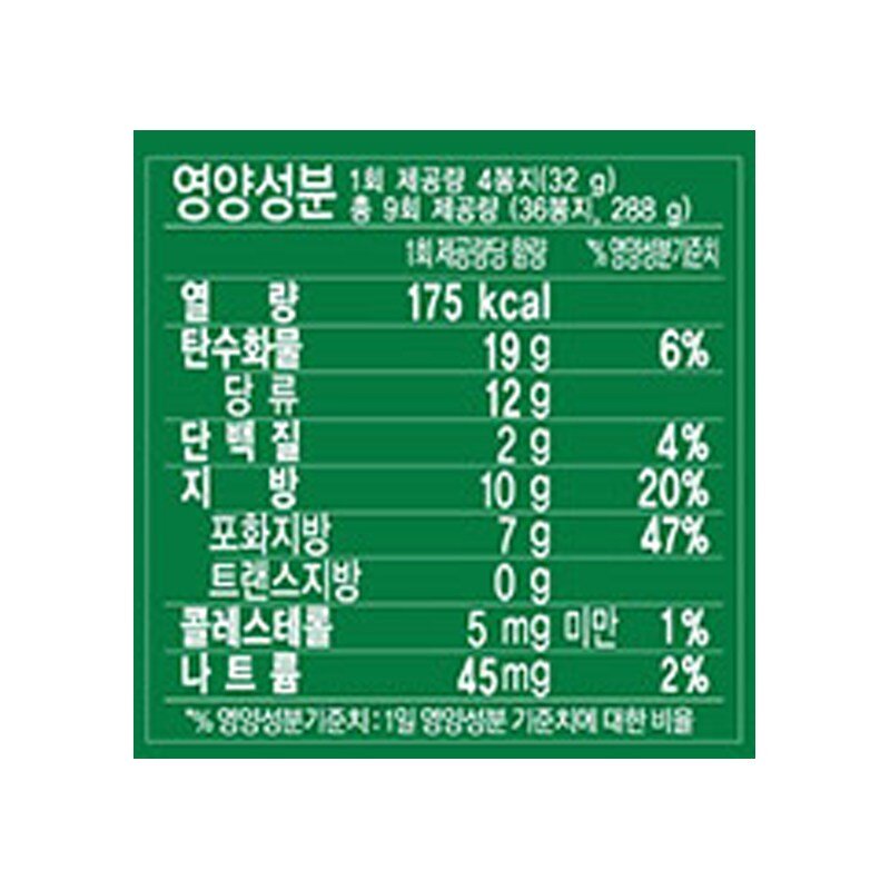 크라운제과 쿠크다스 커피, 289g, 2개