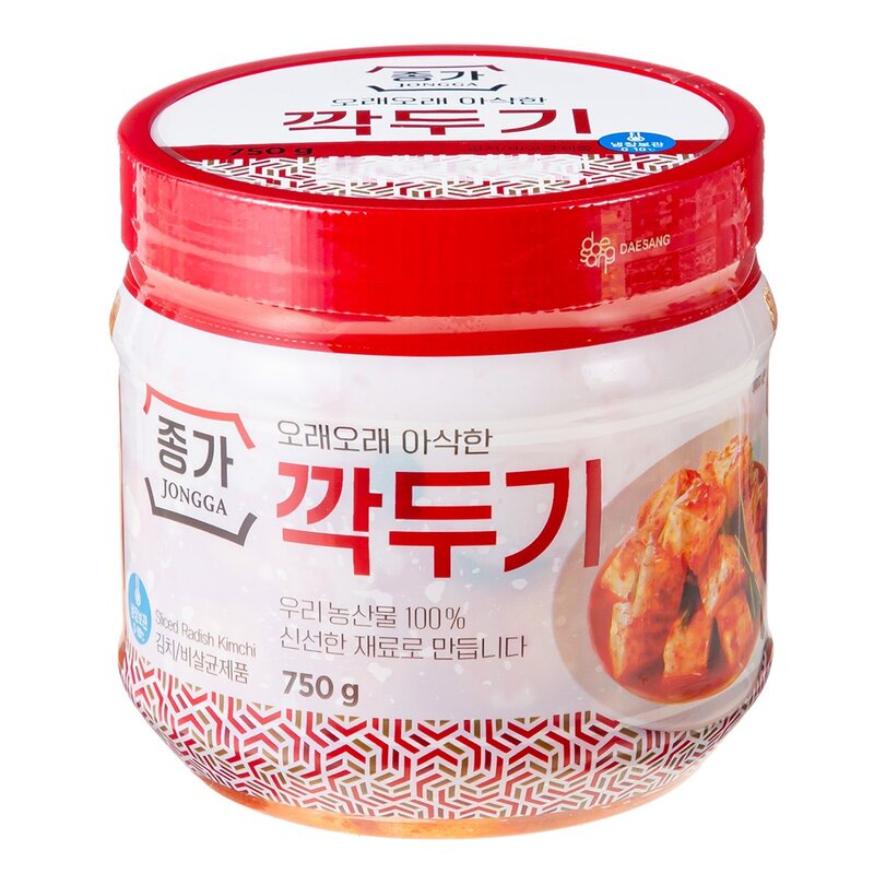 종가 깍두기, 750g, 2개