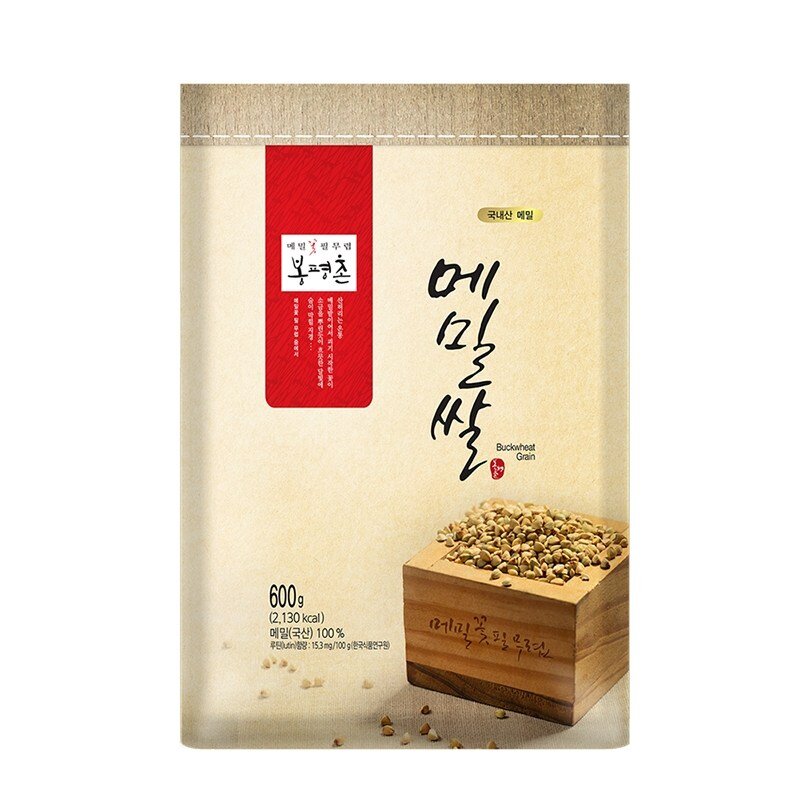 봉평촌 메밀쌀, 600g, 1개