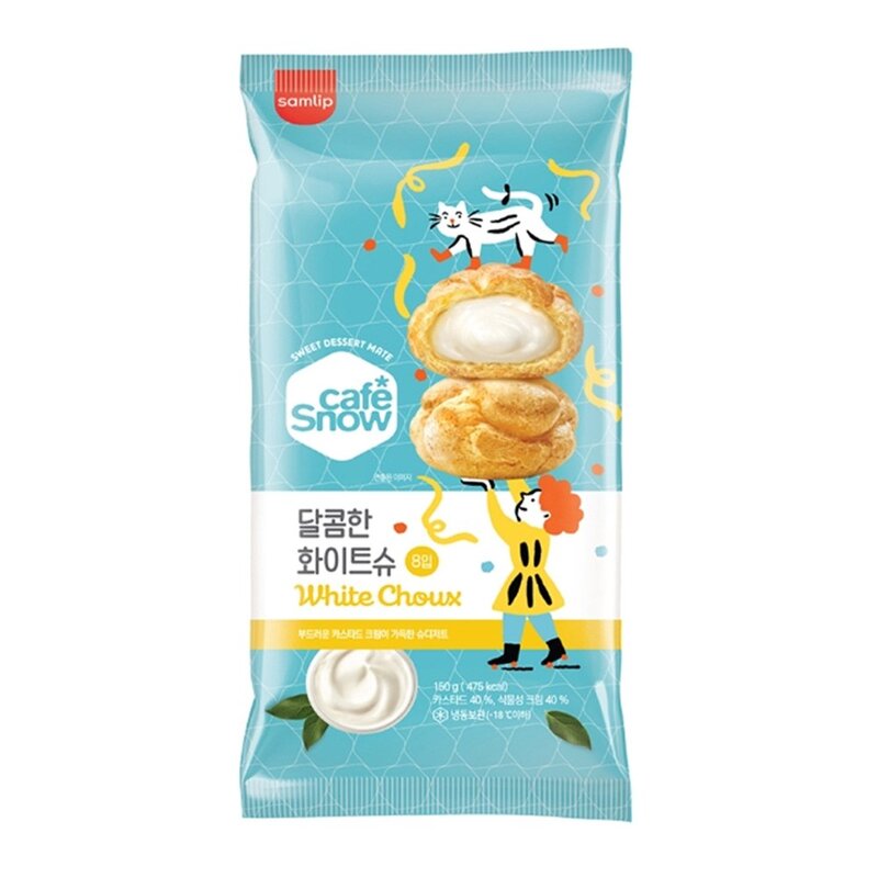 삼립 냉동 슈크림 화이트슈 150g, 10개