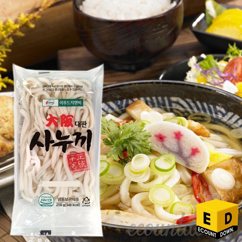 대판 사누끼 우동 개별포장, 5개, 250g