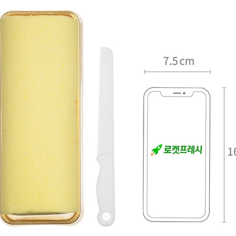 얌!(YAAM!) 부드러운 바닐라 롤케익, 430g, 1개