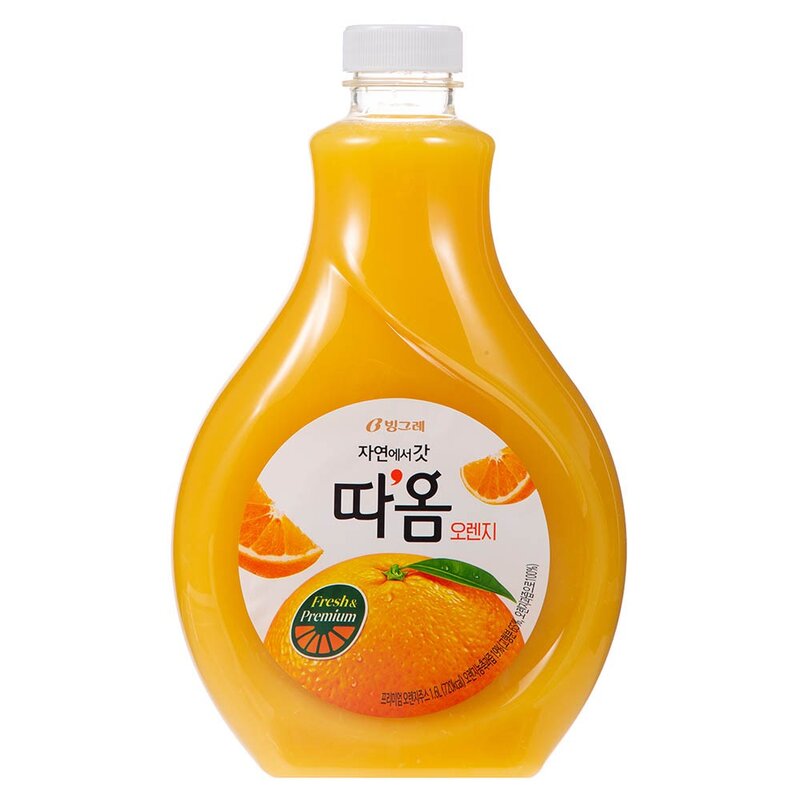 따옴 오렌지 주스, 235ml, 20개