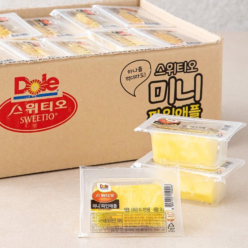 Dole 스위티오 파인애플 미니, 38g, 30개