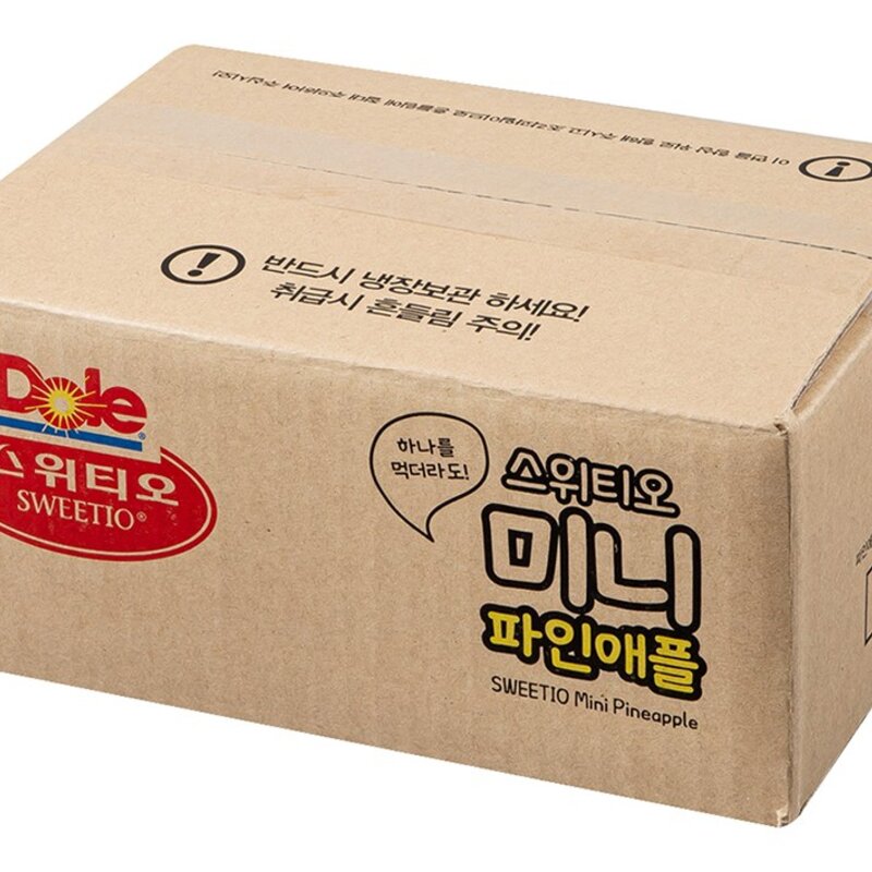 Dole 스위티오 파인애플 미니, 38g, 30개