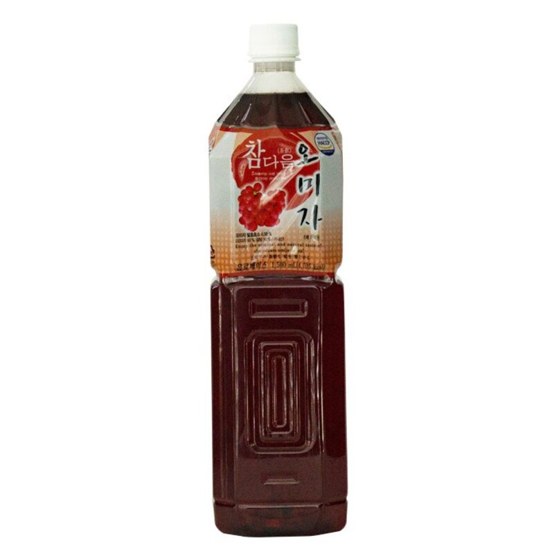 참다음 오미자 농축액, 1.5L, 8개