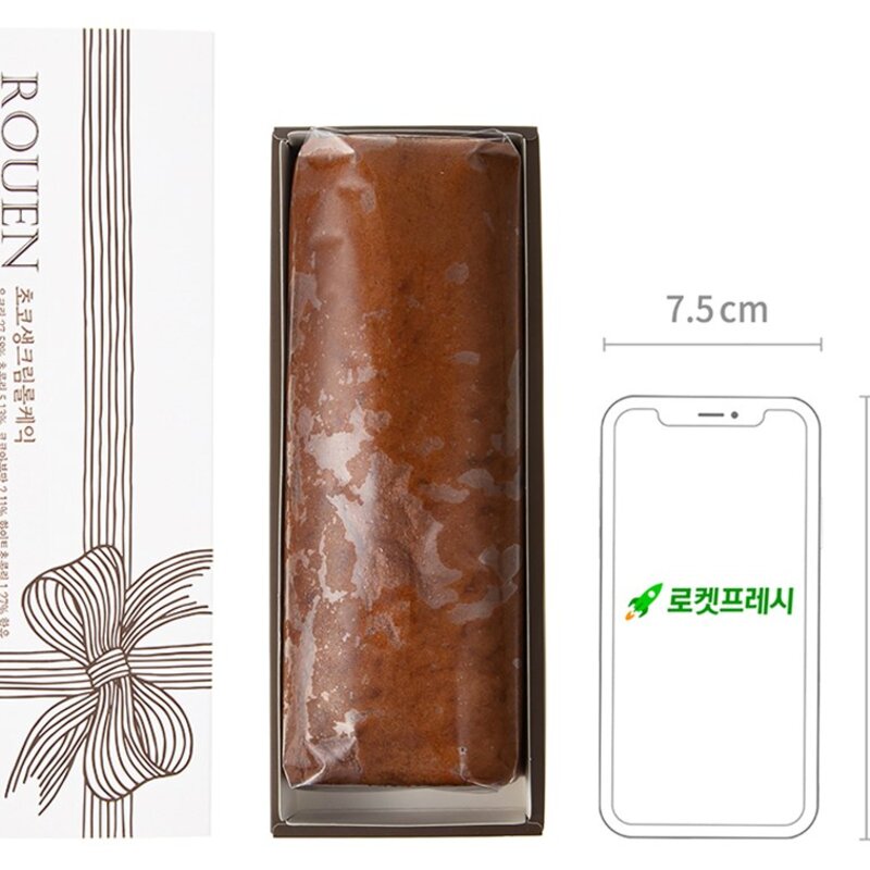 후앙 초코생크림 롤케익, 540g, 1개