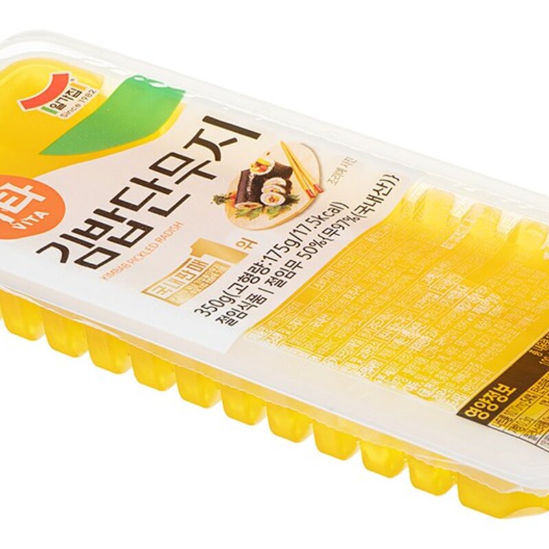 일가집 비타 김밥단무지, 350g, 1개