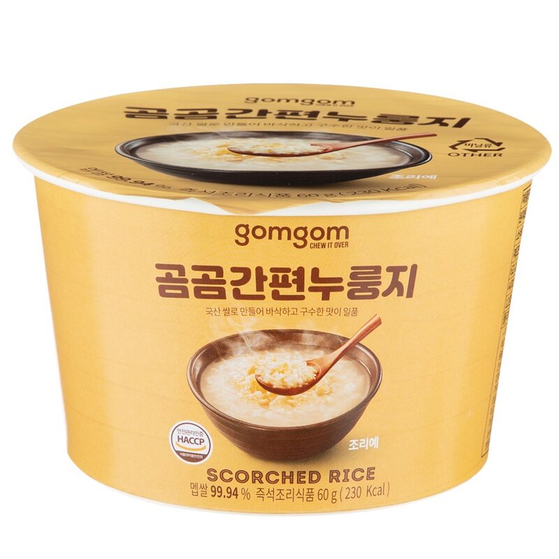 곰곰 간편 누룽지, 30g, 12개