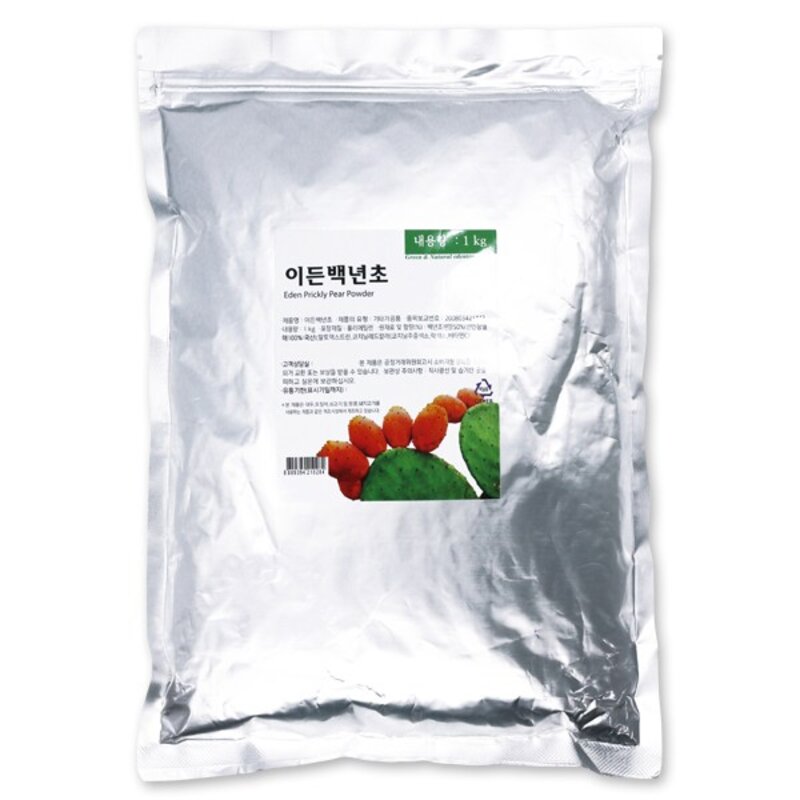 백년초 분말 1kg, 1개