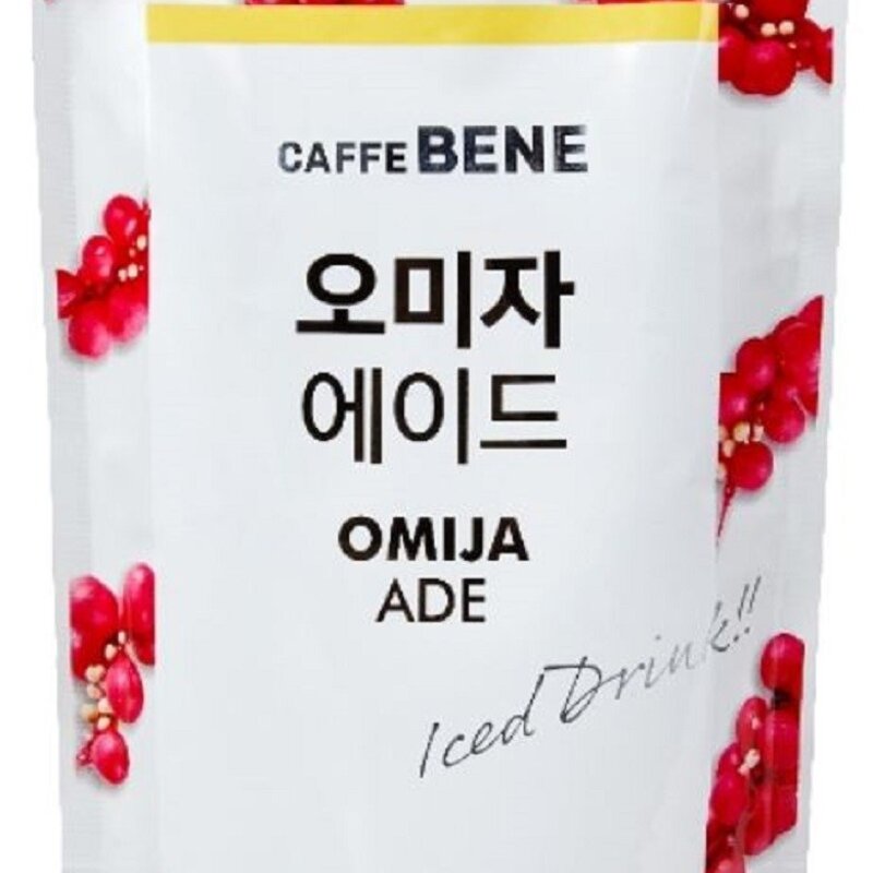 카페베네 오미자 에이드, 190ml, 50개