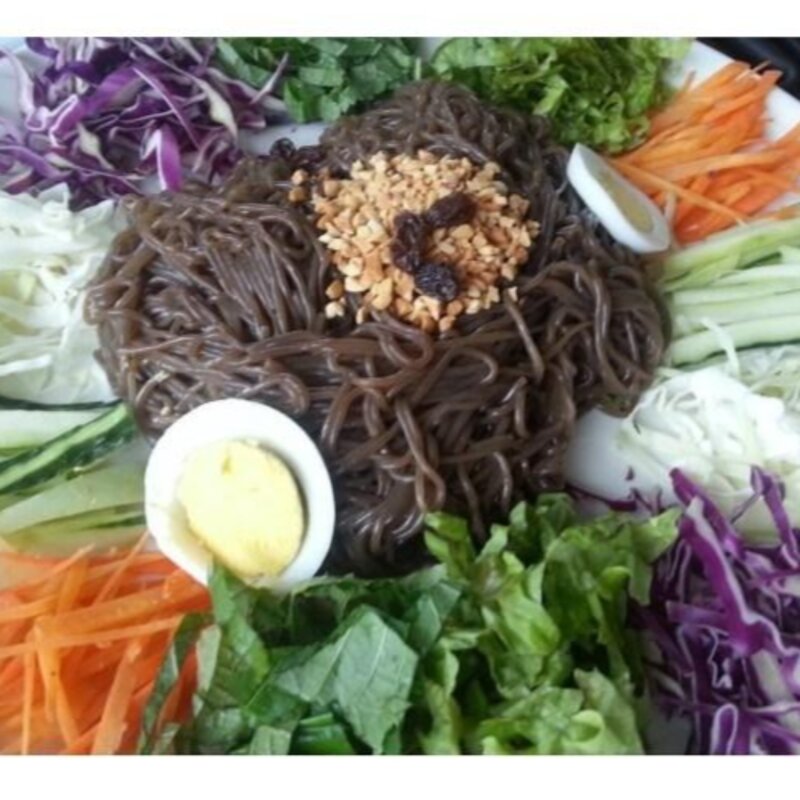 옥천 쟁반국수 메밀 막국수 2kg 10인분, 1개