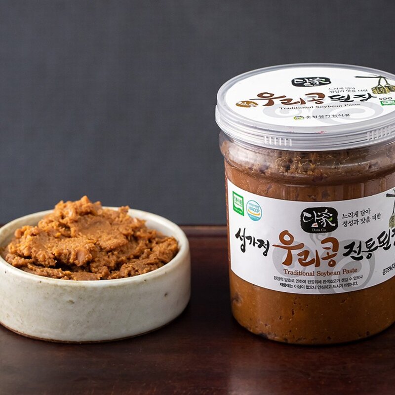 담가 우리콩 전통된장, 500g, 1개