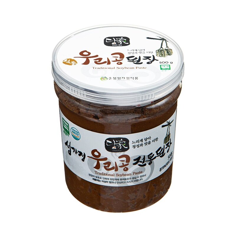 담가 우리콩 전통된장, 500g, 1개