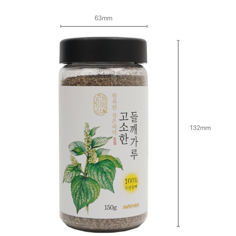 지리산처럼 고소한 국산 들깨가루, 150g, 1개