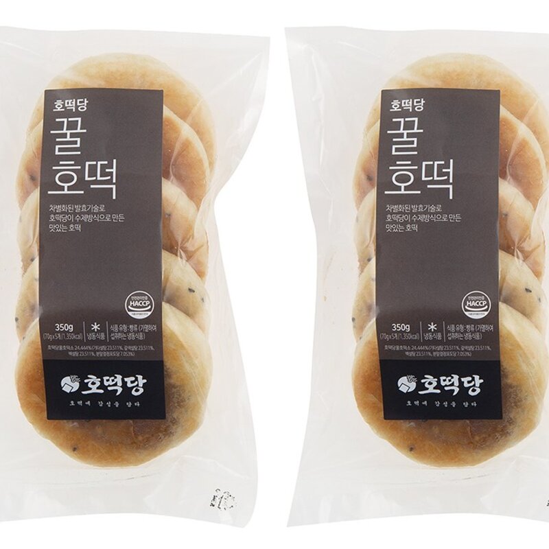 호떡당 꿀호떡 (냉동), 350g, 8팩