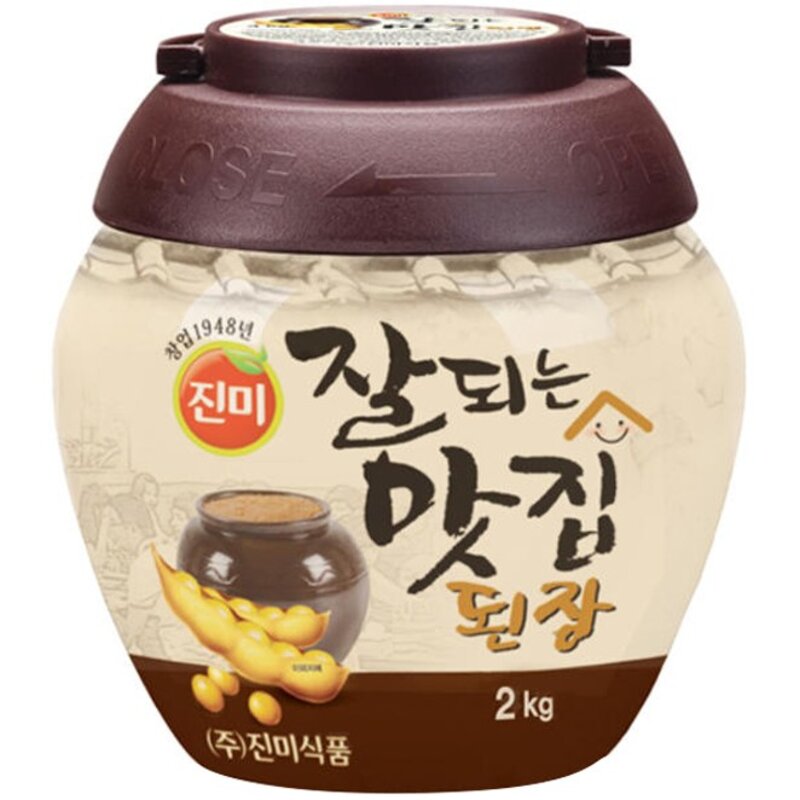 진미 잘되는 맛집 된장, 4kg, 1개