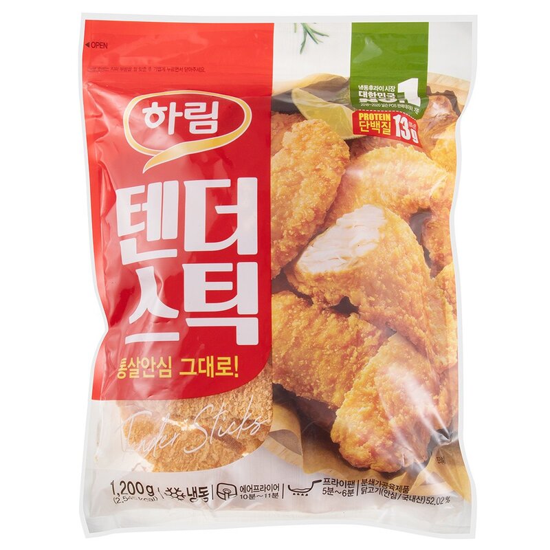 하림 텐더스틱 (냉동), 1.2kg, 1개