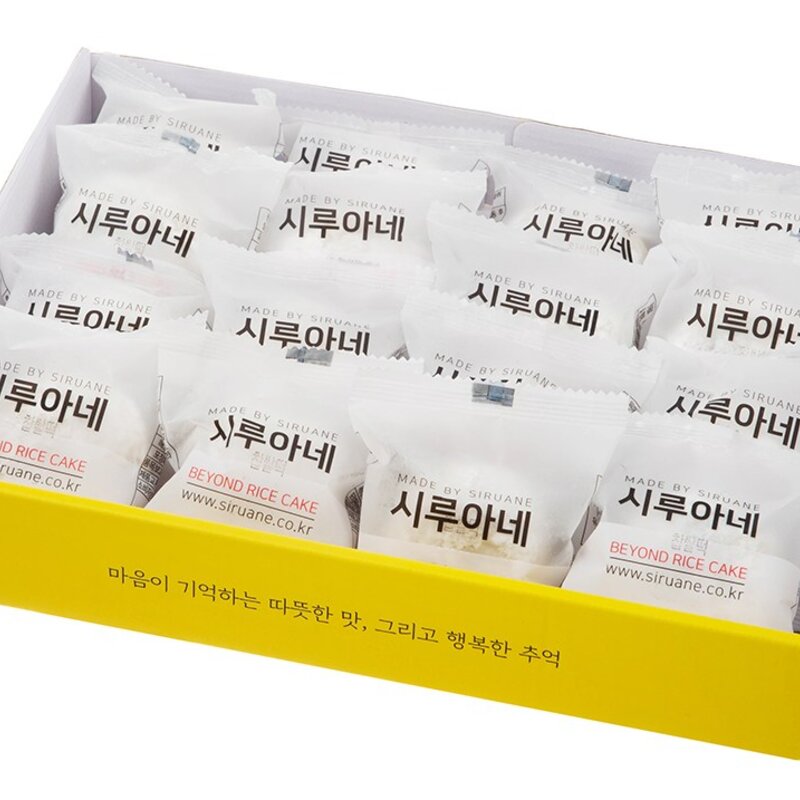 시루아네 찹쌀떡 개별포장 (냉동), 960g, 1개