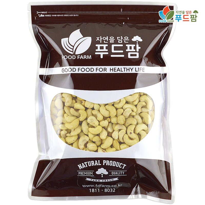 푸드팜 캐슈넛 햇 (생캐슈넛), 1개, 1kg