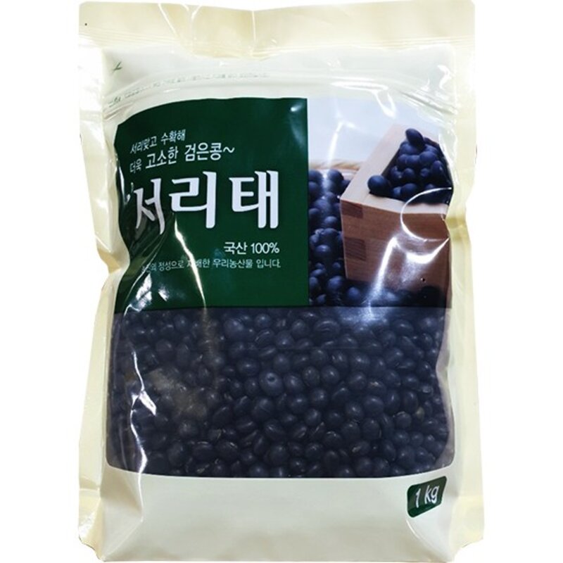 월드그린 고소한 검은콩 서리태, 2kg, 1개