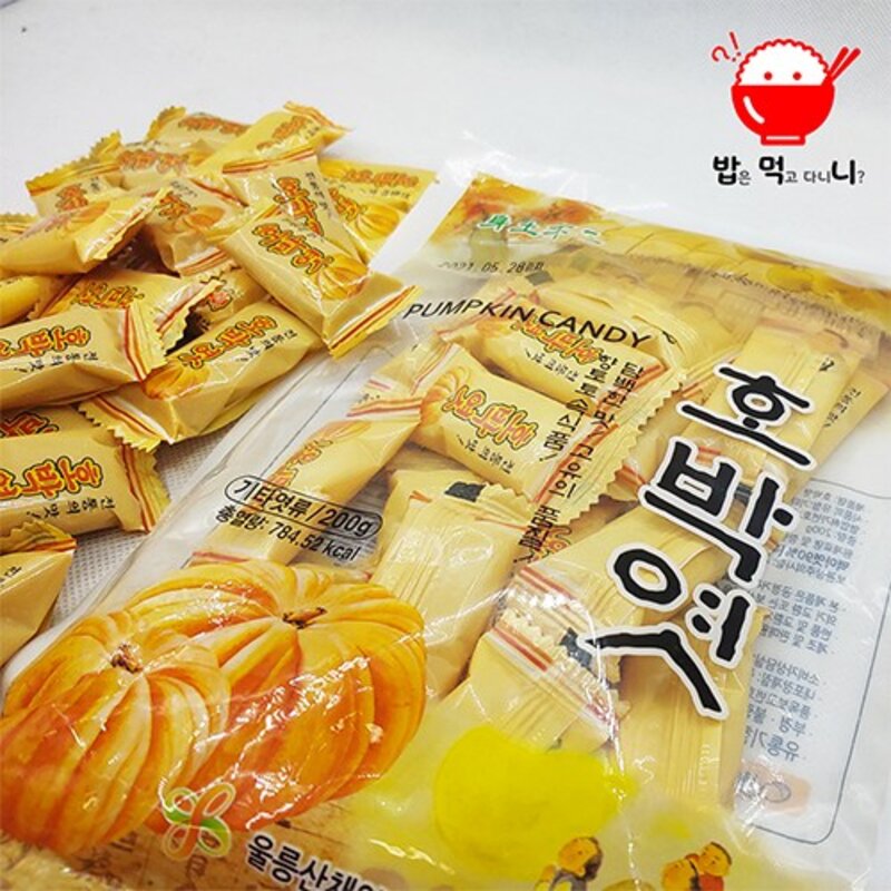 울릉산채영농조합법인 울릉도 호박엿180g, 180g, 3개