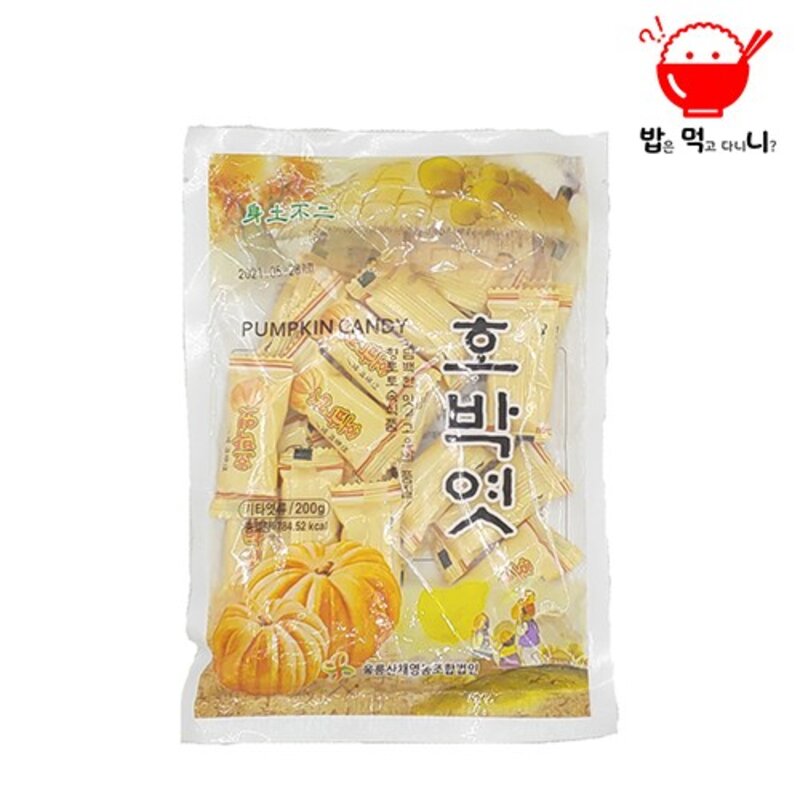 울릉산채영농조합법인 울릉도 호박엿180g, 180g, 3개