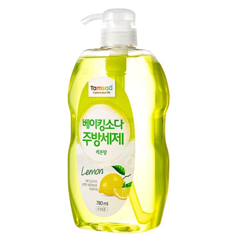 탐사 베이킹소다 주방세제 레몬, 780ml, 1개