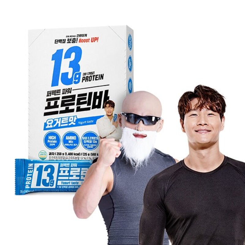 칼로바이 퍼펙트파워 프로틴바 단백질바 요거트맛, 350g, 2개