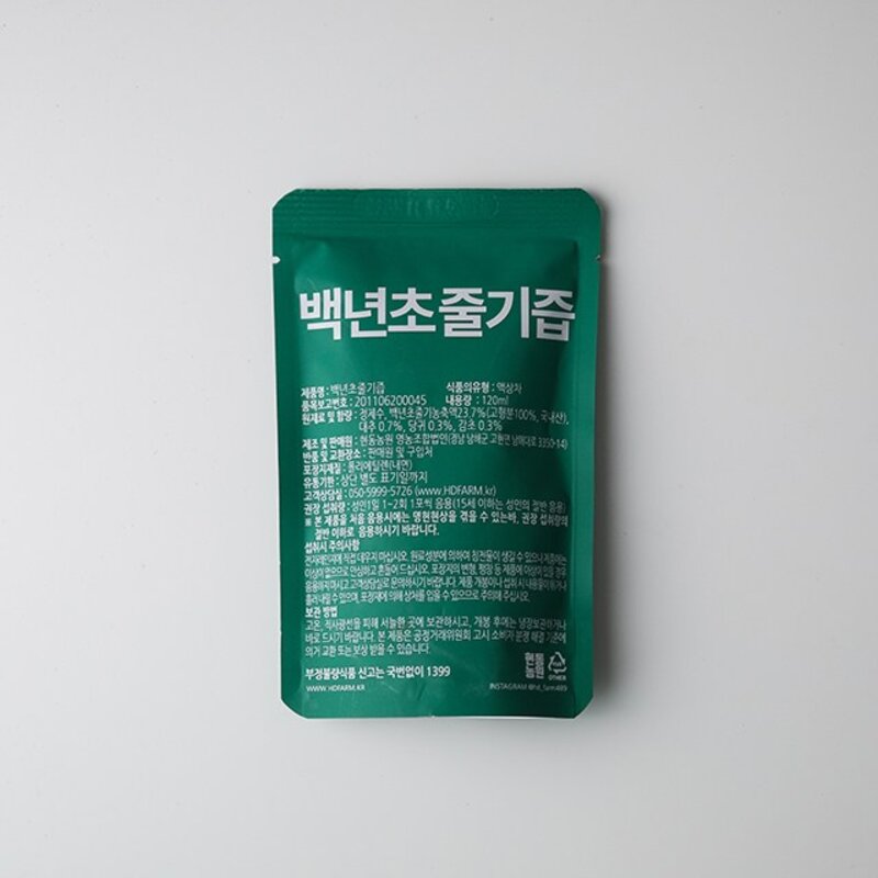 백년초즙 줄기 120ml - 한약재와 함께만든 백년초먹는법 백련초 백년초효능 천년초, 30개