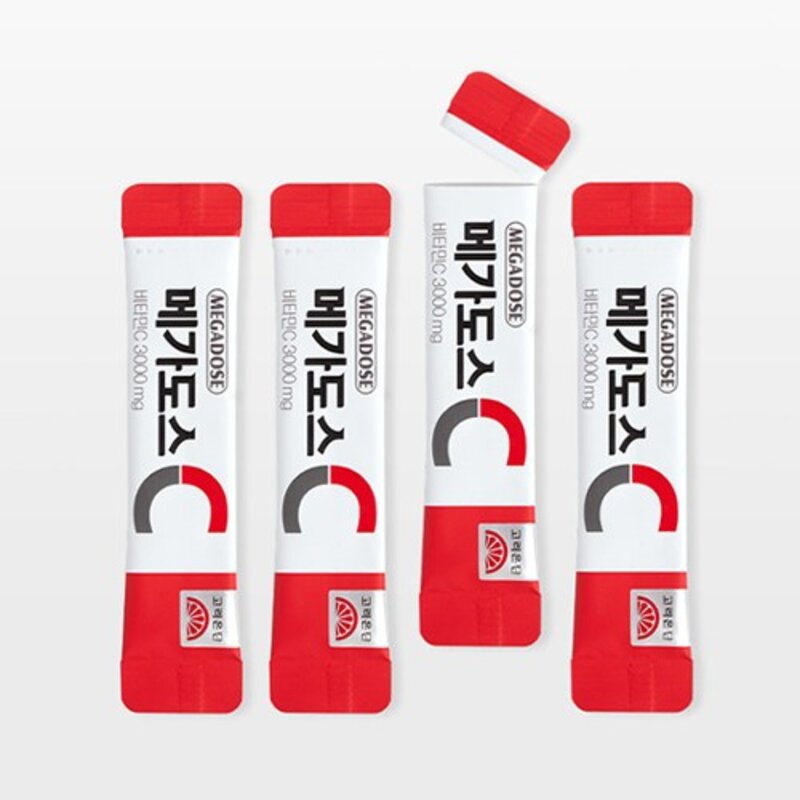 고려은단 메가도스C 비타민C 3000mg, 60포, 180g, 1개