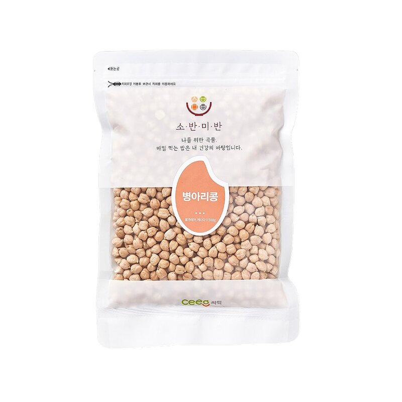 소반미반 병아리콩, 500g, 2개