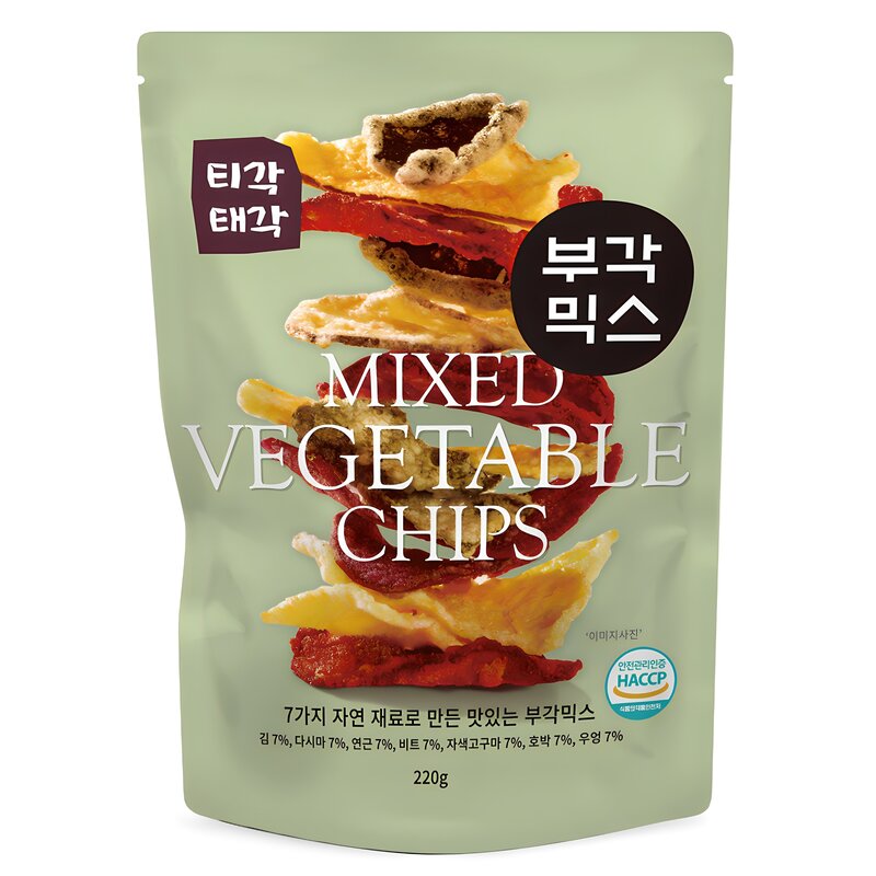 속초 티각태각 부각믹스, 220g, 2개